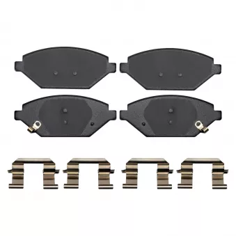 Jeu de 4 plaquettes de frein avant FEBI BILSTEIN