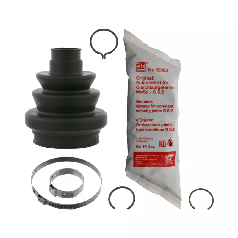 Jeu de joints-soufflets, arbre de commande FEBI BILSTEIN 27079