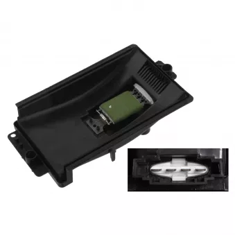 Appareil de commande, chauffage/ventilation FEBI BILSTEIN 33154