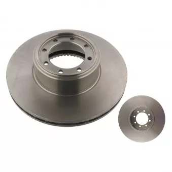 Jeu de 2 disques de frein arrière FEBI BILSTEIN 35338