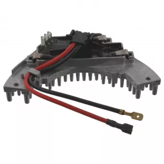 Résistance, pulseur d'air habitacle FEBI BILSTEIN 37121