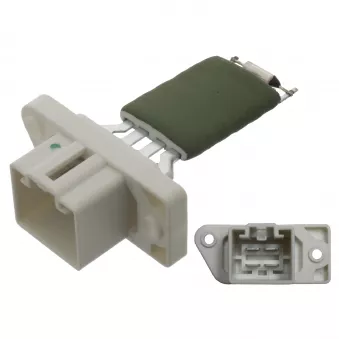 Résistance, pulseur d'air habitacle FEBI BILSTEIN 38635