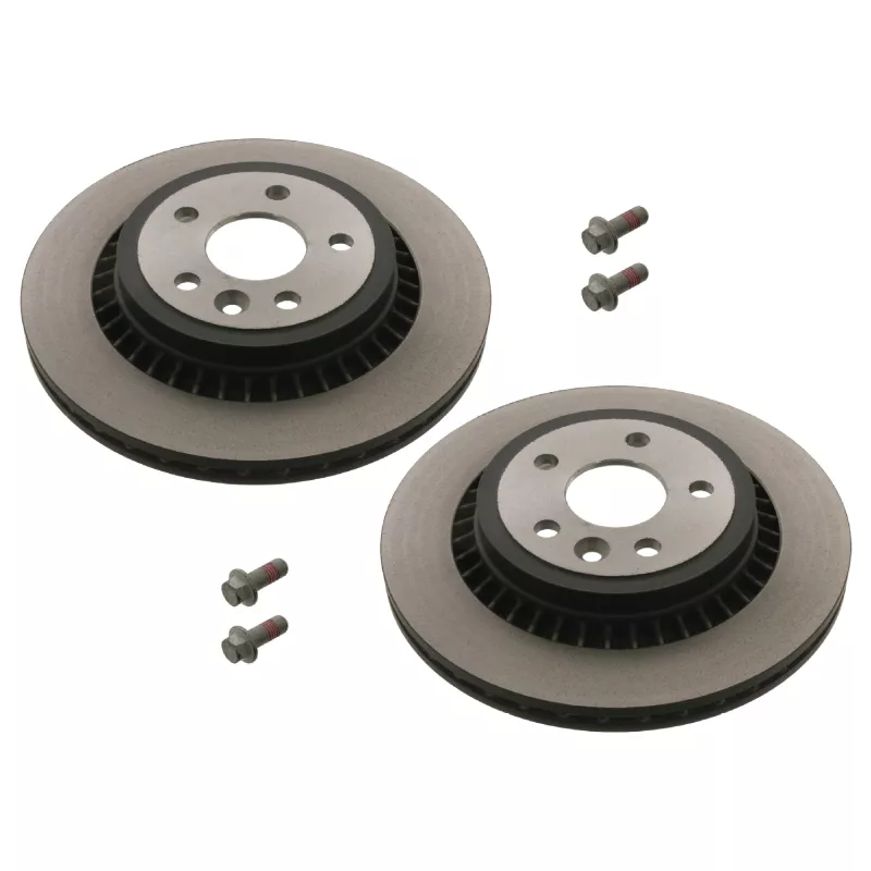 Jeu de 2 disques de frein arrière FEBI BILSTEIN 39621