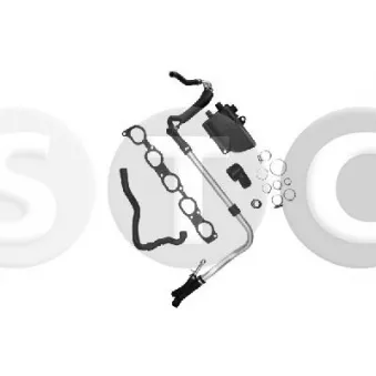 Durite de radiateur STC