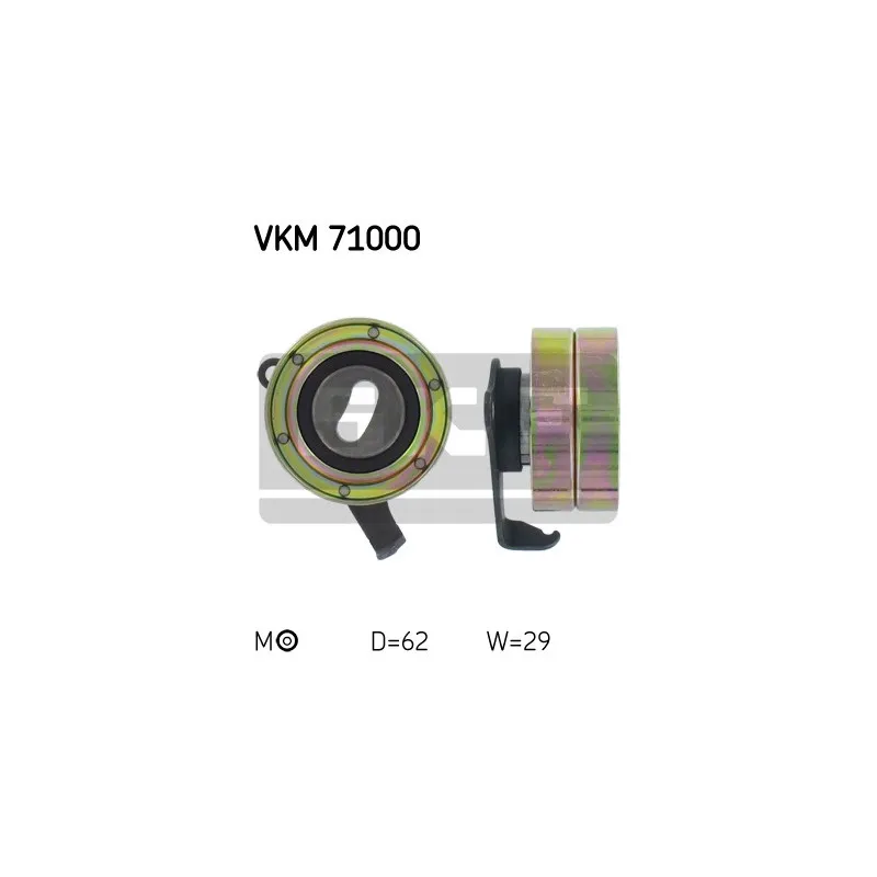 Poulie-tendeur, courroie crantée SKF VKM 71000