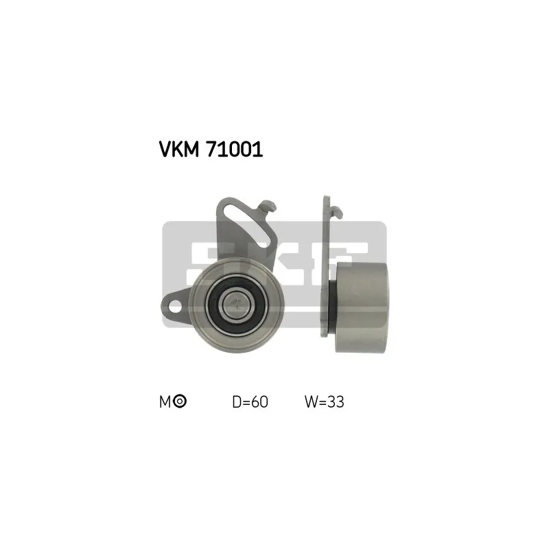 Poulie-tendeur, courroie crantée SKF VKM 71001