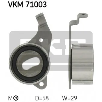 Poulie-tendeur, courroie crantée SKF VKM 71003