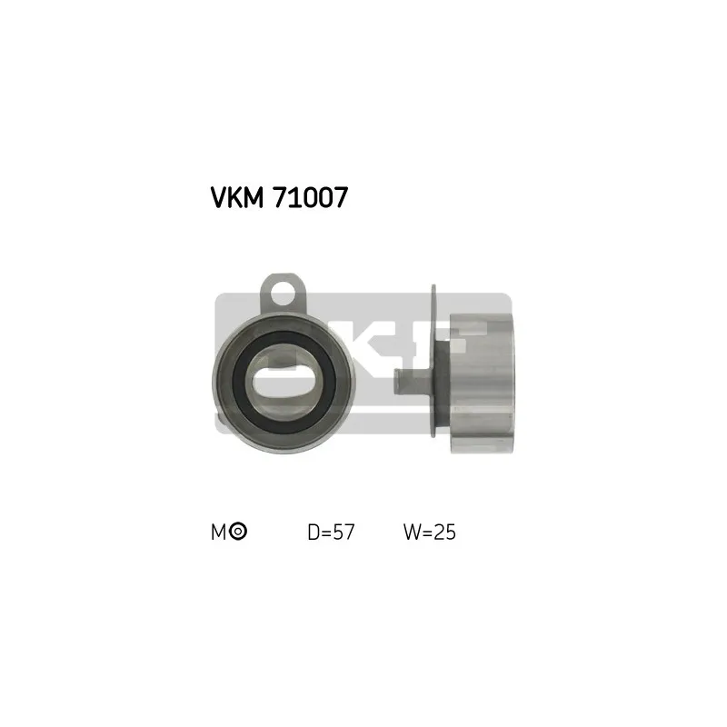 Poulie-tendeur, courroie crantée SKF VKM 71007