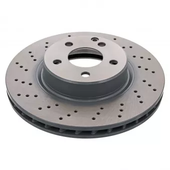 Jeu de 2 disques de frein avant FEBI BILSTEIN 43989