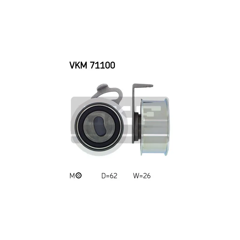 Poulie-tendeur, courroie crantée SKF VKM 71100