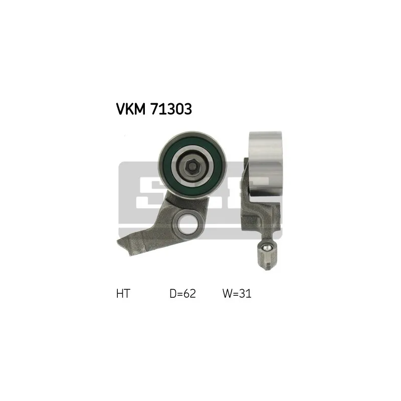 Poulie-tendeur, courroie crantée SKF VKM 71303