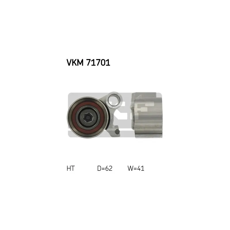 Poulie-tendeur, courroie crantée SKF VKM 71701