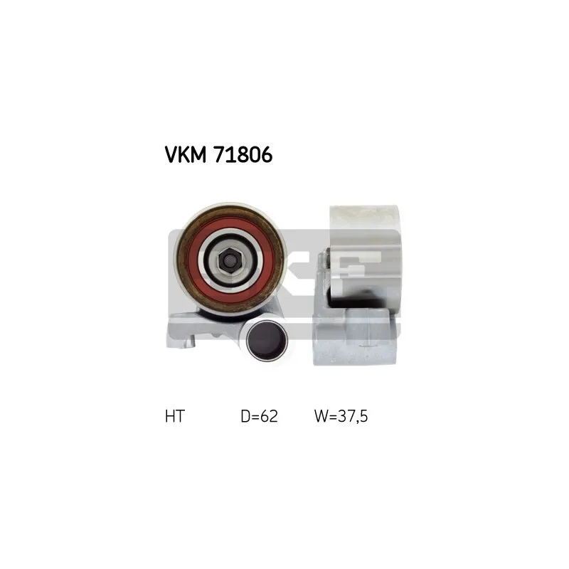 Poulie-tendeur, courroie crantée SKF VKM 71806