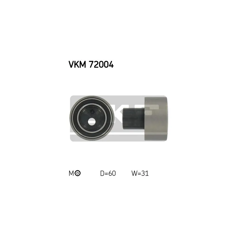Poulie-tendeur, courroie crantée SKF VKM 72004