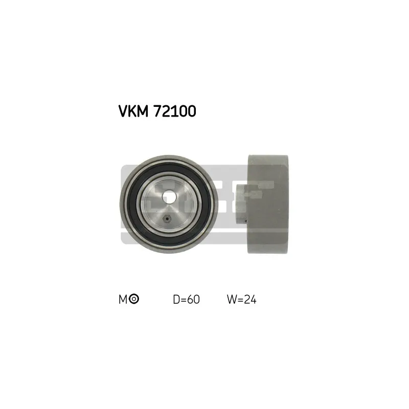 Poulie-tendeur, courroie crantée SKF VKM 72100
