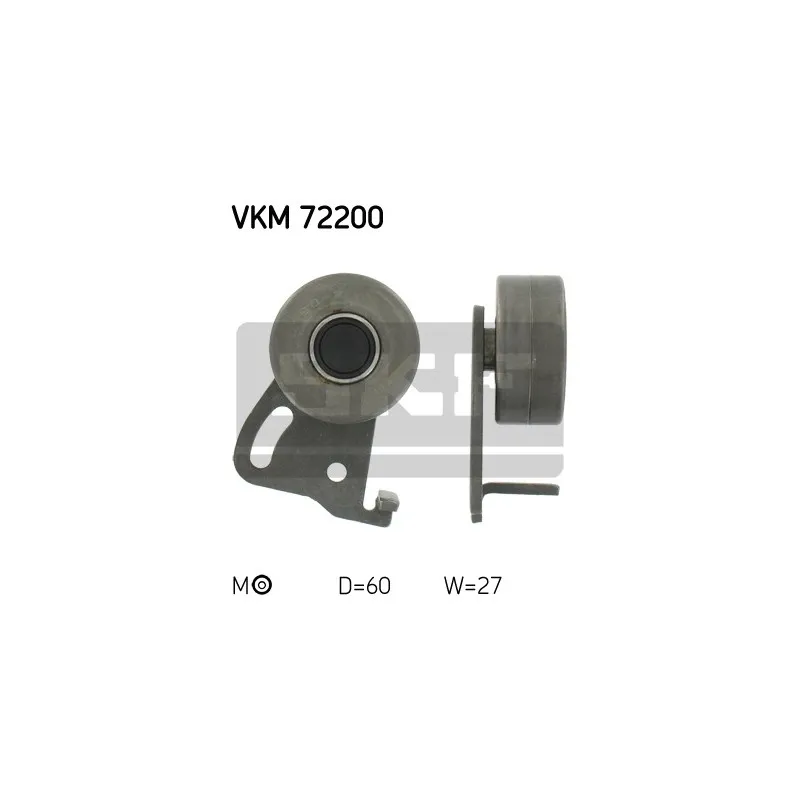 Poulie-tendeur, courroie crantée SKF VKM 72200