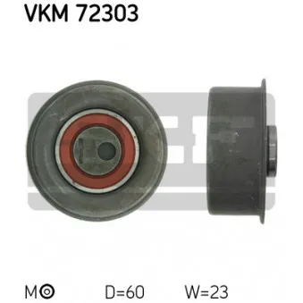 Poulie-tendeur, courroie crantée SKF VKM 72303