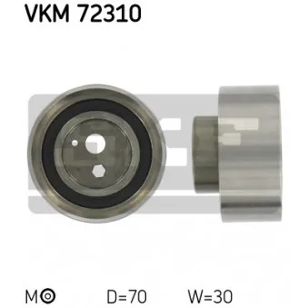 Poulie-tendeur, courroie crantée SKF VKM 72310