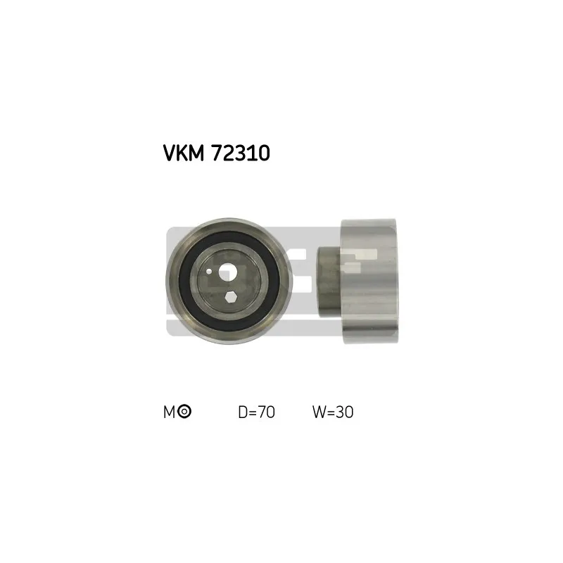 Poulie-tendeur, courroie crantée SKF VKM 72310