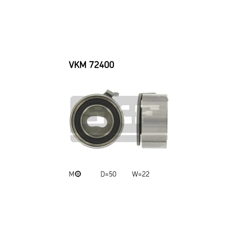 Poulie-tendeur, courroie crantée SKF VKM 72400