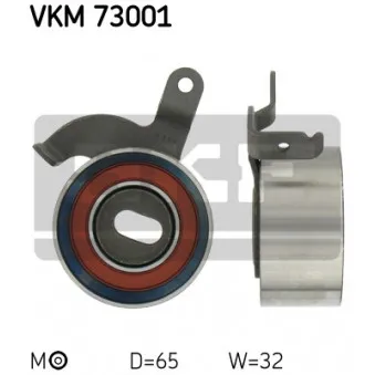 Poulie-tendeur, courroie crantée SKF VKM 73001