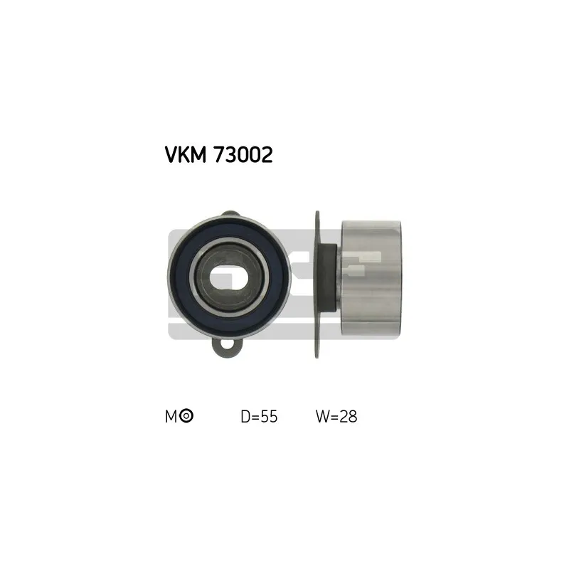Poulie-tendeur, courroie crantée SKF VKM 73002