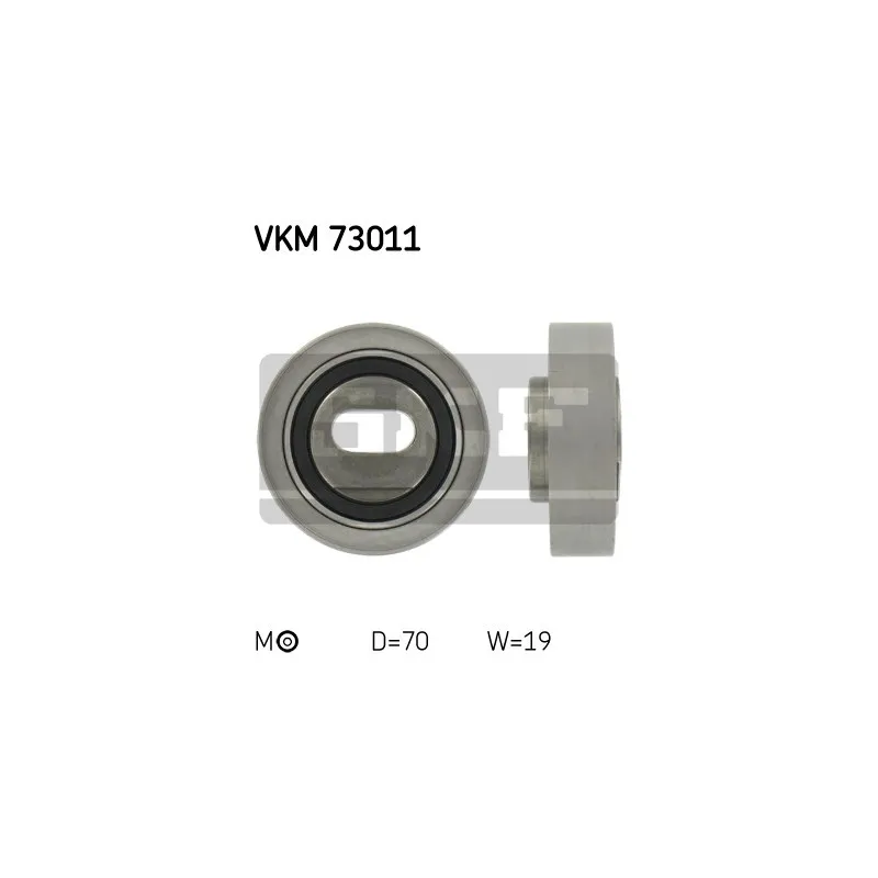 Poulie-tendeur, courroie crantée SKF VKM 73011