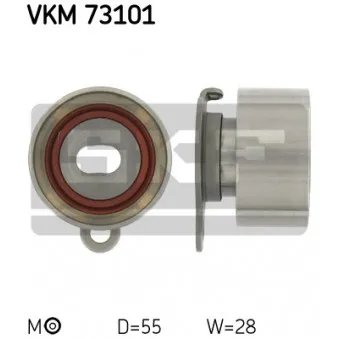 Poulie-tendeur, courroie crantée SKF VKM 73101