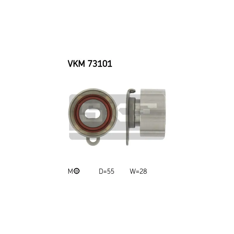 Poulie-tendeur, courroie crantée SKF VKM 73101