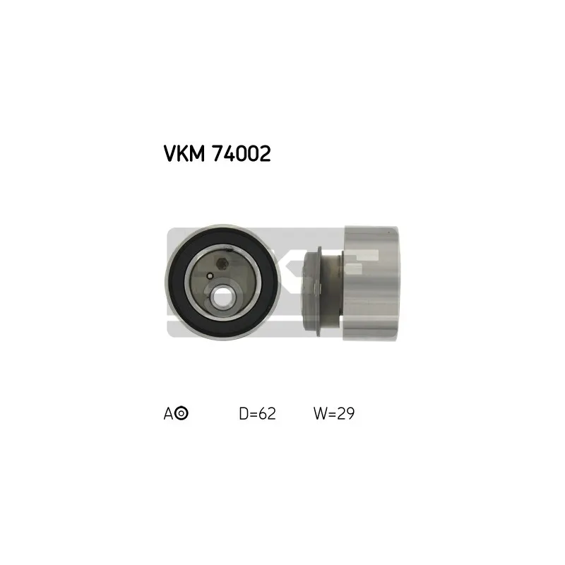 Poulie-tendeur, courroie crantée SKF VKM 74002