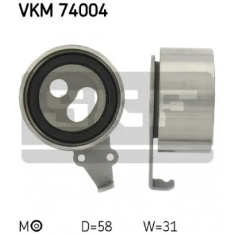 Poulie-tendeur, courroie crantée SKF VKM 74004