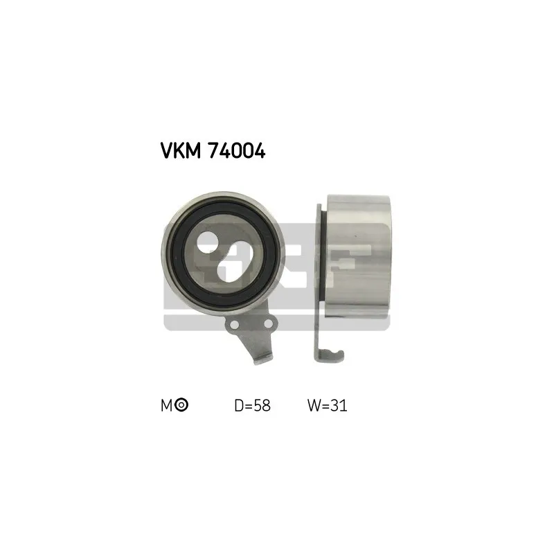 Poulie-tendeur, courroie crantée SKF VKM 74004
