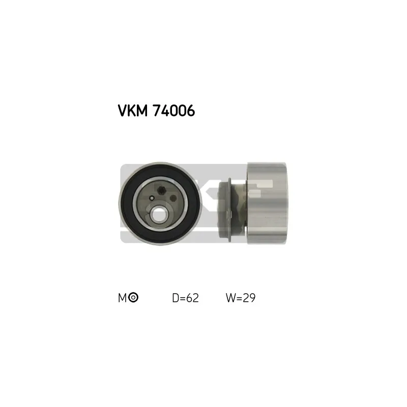 Poulie-tendeur, courroie crantée SKF VKM 74006
