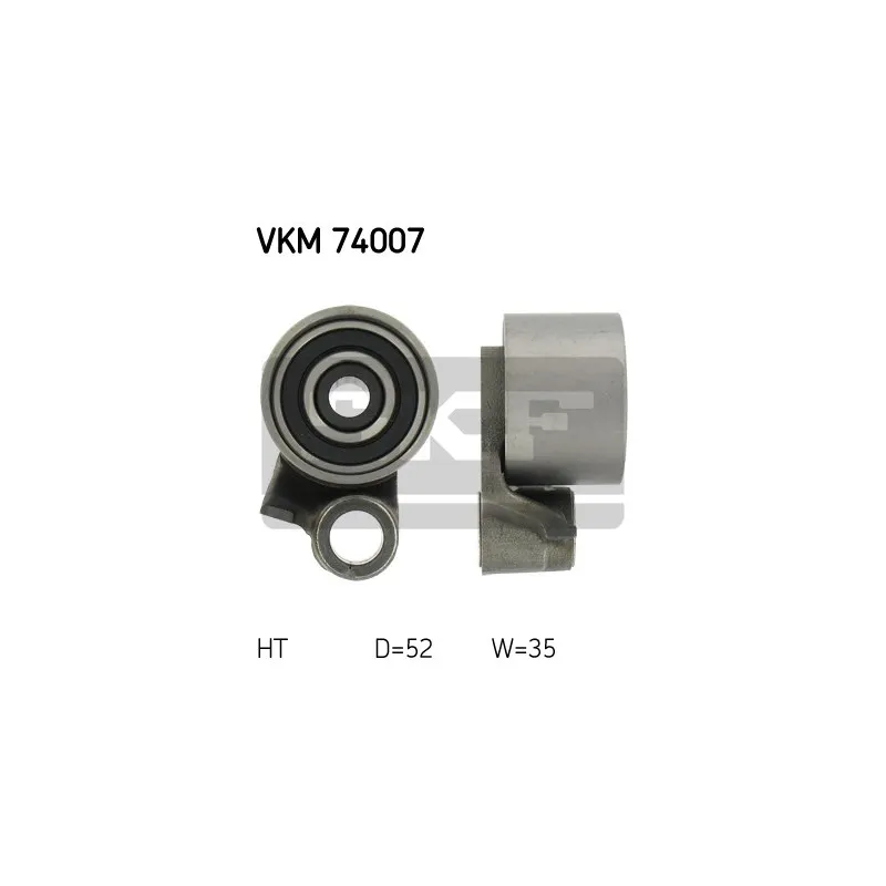 Poulie-tendeur, courroie crantée SKF VKM 74007