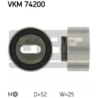 Poulie-tendeur, courroie crantée SKF VKM 74200