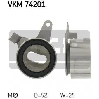 Poulie-tendeur, courroie crantée SKF VKM 74201