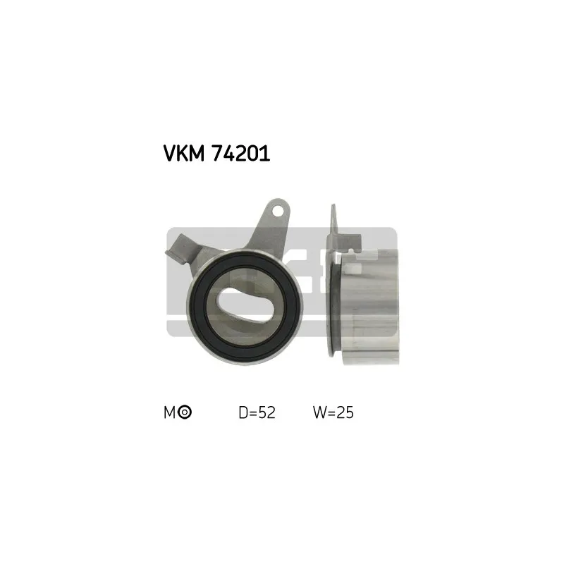 Poulie-tendeur, courroie crantée SKF VKM 74201