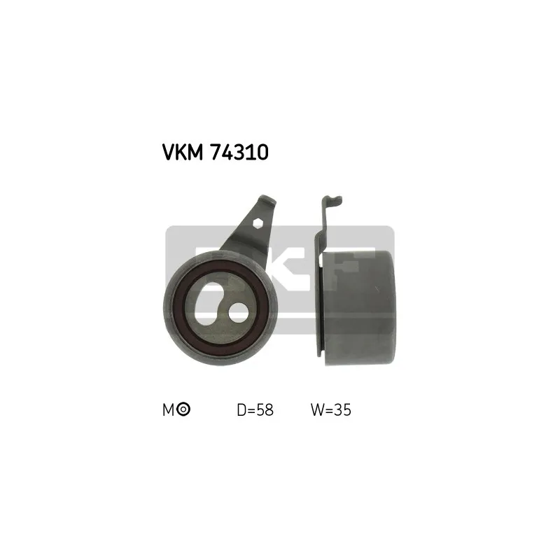 Poulie-tendeur, courroie crantée SKF VKM 74310