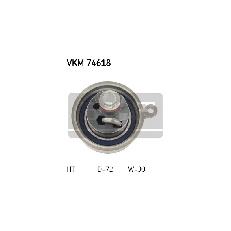 Poulie-tendeur, courroie crantée SKF VKM 74618