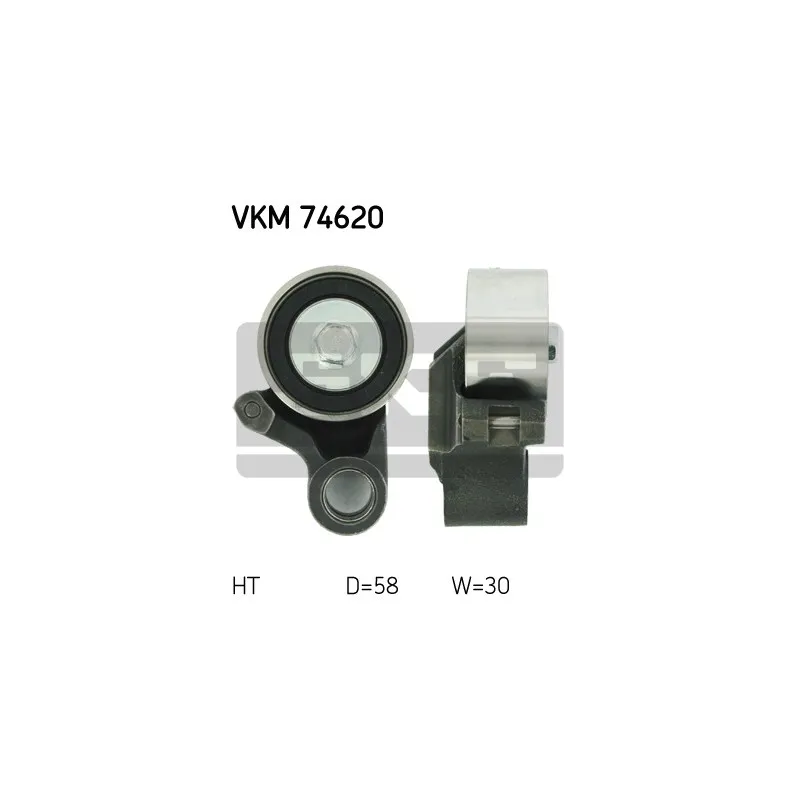 Poulie-tendeur, courroie crantée SKF VKM 74620