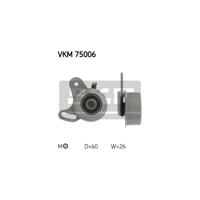 Poulie-tendeur, courroie crantée SKF VKM 75006