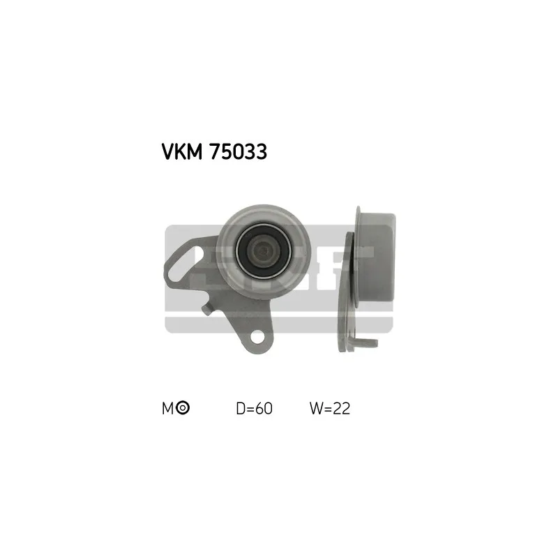 Poulie-tendeur, courroie crantée SKF VKM 75033