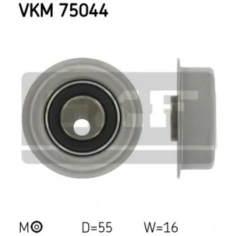 Poulie-tendeur, courroie crantée SKF VKM 75044