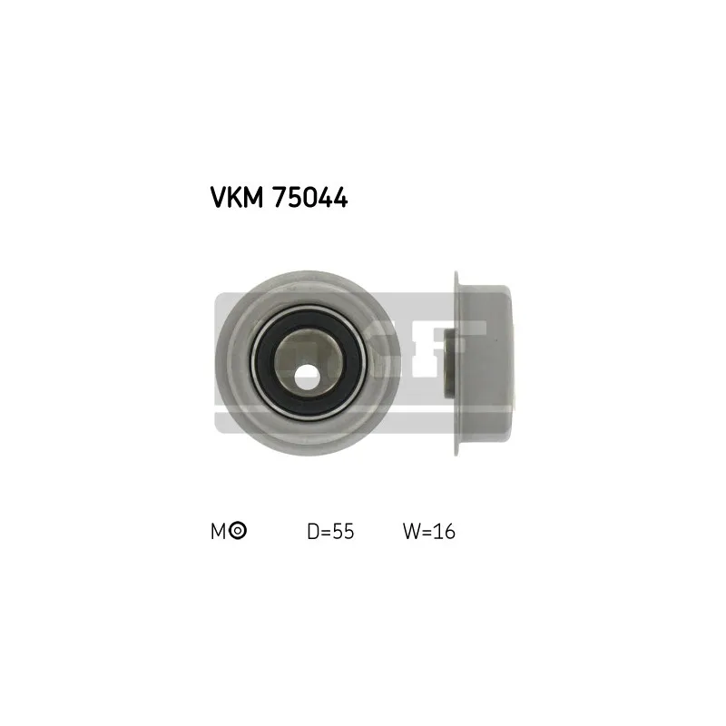 Poulie-tendeur, courroie crantée SKF VKM 75044
