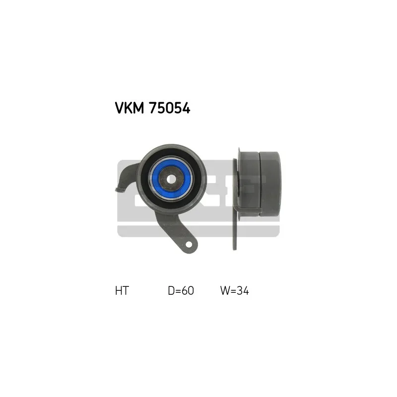 Poulie-tendeur, courroie crantée SKF VKM 75054