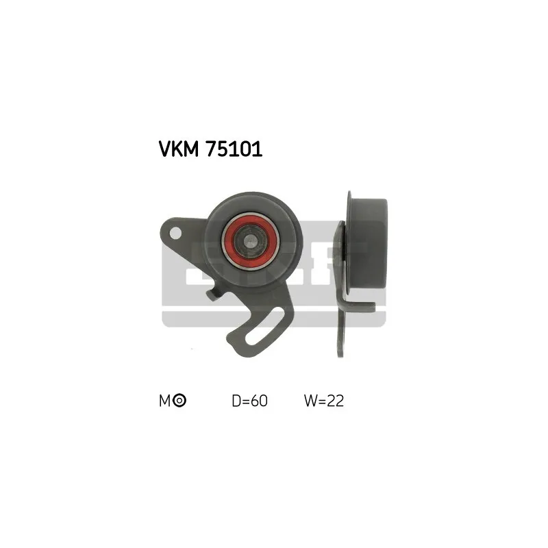 Poulie-tendeur, courroie crantée SKF VKM 75101
