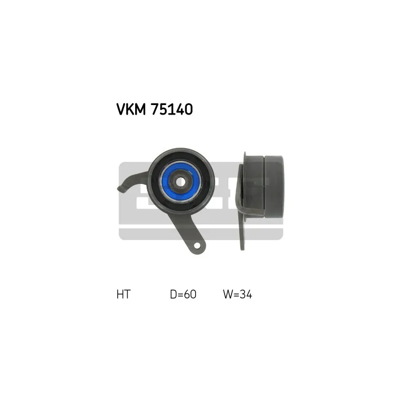 Poulie-tendeur, courroie crantée SKF VKM 75140