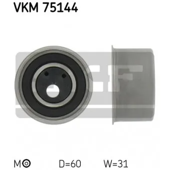 Poulie-tendeur, courroie crantée SKF VKM 75144