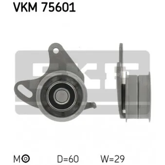Poulie-tendeur, courroie crantée SKF VKM 75601
