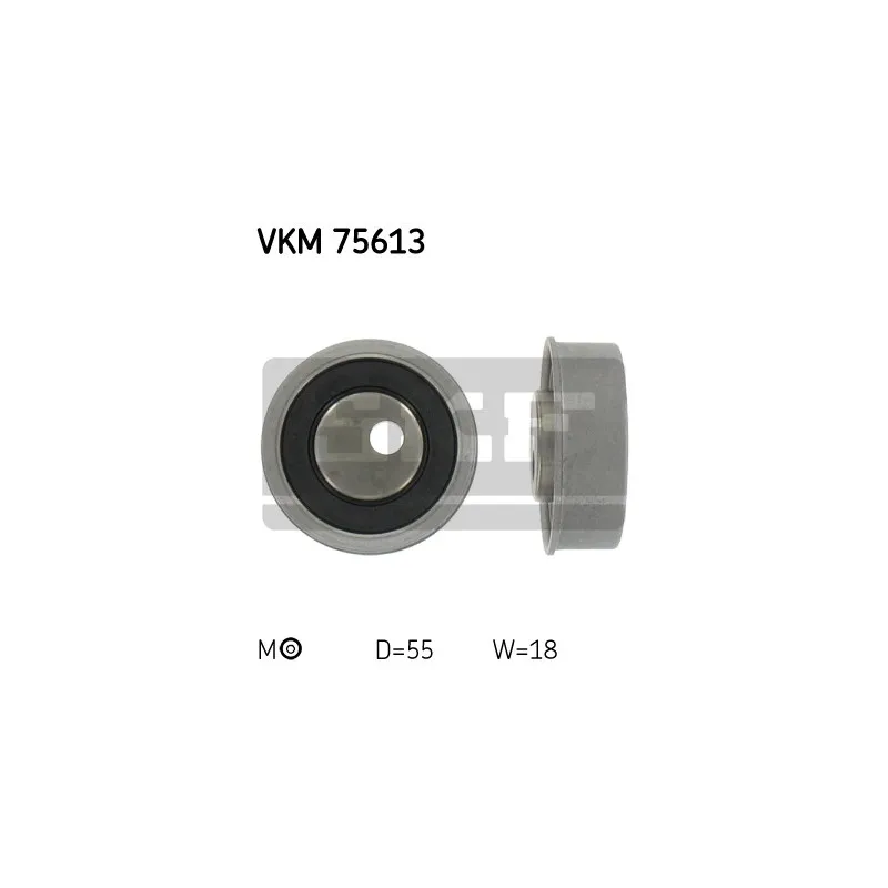 Poulie-tendeur, courroie crantée SKF VKM 75613